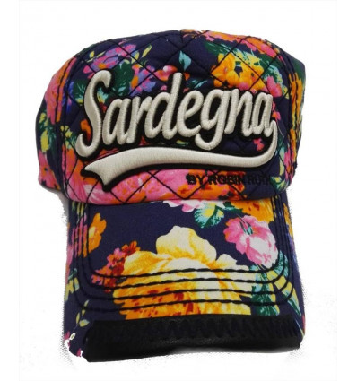 Cappello Flowers Sardegna 100% cotone