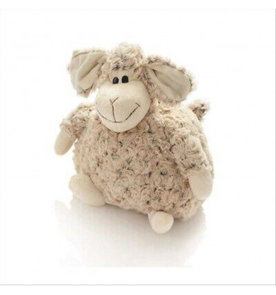 PELUCHE PECORA SEDUTA MEDIA 28 CM