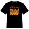 T-Shirt Alguer bambino nera