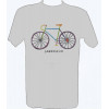 T-shirt Bicicletta con scritta Sardegna