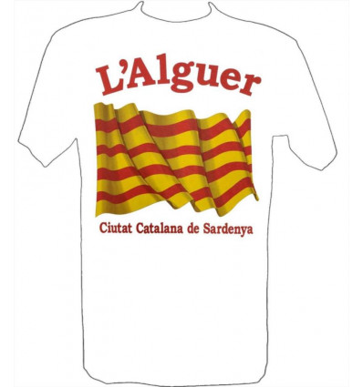 T-shirt Alguer bianca