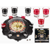 Gioco alcolico elettronico roulette + 6 bicchieri