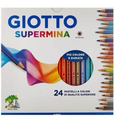 Pastelli supermina 24pz Giotto Fila